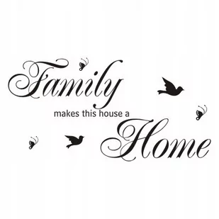 Napis na ścianę, naklejka - Family... - 192, 240x120 cm - Naklejki na ścianę Napis na ścianę, naklejka - Family... - 192, 240x120 cm - Naklejki na ścianę - miniaturka - grafika 1