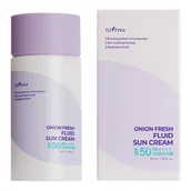 Balsamy i kremy do opalania - IsNtree - Onion Fresh Fluid Sun Cream SPF50+ PA++++ 50ml - miniaturka - grafika 1