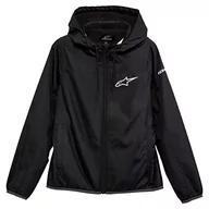 Odzież motocyklowa - Alpinestars Kurtka damska Treq Windbreaker, wiatroszczelna, czarna, rozm. S-M, czarny, S-M - miniaturka - grafika 1
