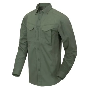 Koszula z długim rękawem Helikon-Tex Defender Mk2 - PolyCotton Ripstop - olive green - Odzież taktyczna i umundurowanie - miniaturka - grafika 1