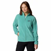 Bluzy damskie - Damska bluza polarowa Columbia Benton Springs Full Zip teal - L - miniaturka - grafika 1