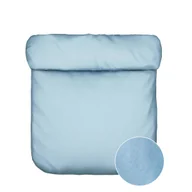 Pościel - Marc O'Polo Pościel Senja 220x200cm niebieska w drobną jodełkę - miniaturka - grafika 1