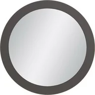 Szafki łazienkowe - Lustro łazienkowe okrągłe szare 70 cm INTRA - miniaturka - grafika 1