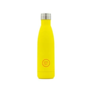 Butelka termiczna COOL BOTTLES 500 ml Triple cool Żółta - Shakery i bidony sportowe - miniaturka - grafika 1
