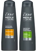 Szampony dla mężczyzn - Dove Men Szampon do Włosów Zestaw 2x 400 ml - miniaturka - grafika 1