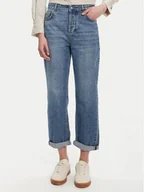Spodnie damskie - Marella Jeansy Tomboy 2523186074 Niebieski Loose Fit - miniaturka - grafika 1
