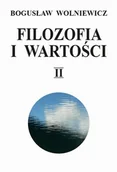 E-booki - nauka - Filozofia i wartości Tom II Bogusław Wolniewicz PDF) - miniaturka - grafika 1