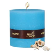Świece - Świeczka Odświeżająca 10 H Pro Cangle Morski Zapach Bez Muszelek Walec - miniaturka - grafika 1