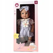 Lalki dla dziewczynek - BOBAS JAK ŻYWY REALISTYCZNA DUŻA LALKA NOWORODEK NIEMOWLAK 40CM - miniaturka - grafika 1