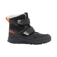 Buty trekkingowe dziecięce - Dziecięce buty zimowe Jack Wolfskin POLAR BEAR-B TEXAPORE MID VC K Phantom - 27 - miniaturka - grafika 1