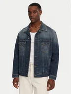 Kurtki męskie - Dolce&Gabbana Kurtka jeansowa G9NL5D G8GW9 Niebieski Regular Fit - miniaturka - grafika 1