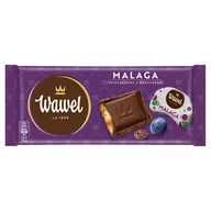 Czekolada - Wawel - Malaga czekolada śmietankowa z rodzynkami - miniaturka - grafika 1