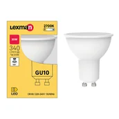 Żarówki LED - Żarówka LED GU10 3,6 W = 35 W 340 lm Ciepła biel Lexman - miniaturka - grafika 1