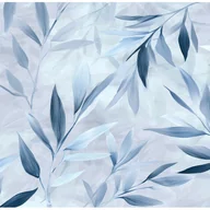 Fototapety - Fototapeta Liście Abstrakcja Niebieski 400x280 cm Tapeta Do Sypialni Salonu Kuchni Na Flizelinie - miniaturka - grafika 1