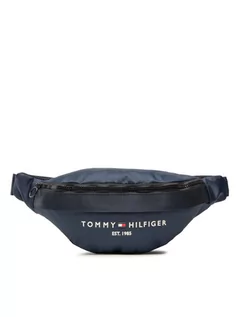 Nerki - Tommy Hilfiger Saszetka nerka Th Established Crossbody AM0AM08097 Granatowy - grafika 1