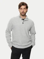 Swetry męskie - Calvin Klein Sweter K10K113751 Szary Regular Fit - miniaturka - grafika 1