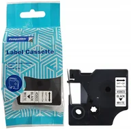 Etykiety do drukarek - Taśma DYMO D1 45803 19mm x 7m S0720830 czarny na białym zamiennik ZDT-D145803 - miniaturka - grafika 1