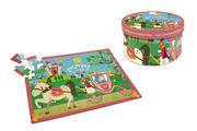 Puzzle - Scratch Puzzle Księżniczka w Pudełku 60 elem. 4+ 8022696713 - miniaturka - grafika 1