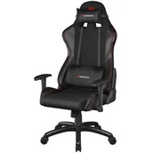 Fotele gamingowe - Natec Fotel dla graczy GENESIS Nitro550 Czarny (NFG-0893) - miniaturka - grafika 1