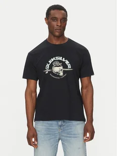 Quiksilver T-Shirt EQYZT08056 Czarny Regular Fit - Koszulki męskie - miniaturka - grafika 1