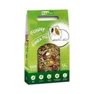 Karma dla gryzoni - Nestor POKARM 1500ML ŚWINKA MORSKA FUNNY FOOD 500g - miniaturka - grafika 1
