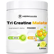 Aminokwasy - HERKULES Tri Creatine Malate Powder 250g Lemon - miniaturka - grafika 1