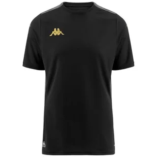 Kappa Gabou Player T-shirt czarny męski T-shirt dla graczy Gabou czarny męski - Koszulki męskie - miniaturka - grafika 1