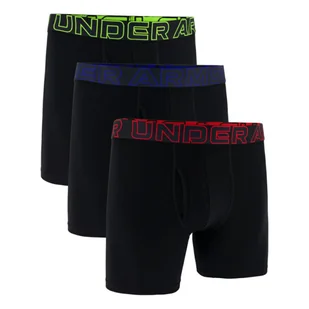 Męska bielizna treningowa (3-pack) Under Armour M UA Perf Cotton 6in - multikolor - UNDER ARMOUR - Majtki damskie - miniaturka - grafika 1