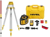 Poziomice, łaty, miary - Niwelator Laserowy Obrotowy Nl520 + Statyw + Łata Nivel System - miniaturka - grafika 1