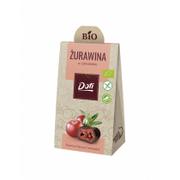 Ciasta, desery, wypieki - DOTI (produkty w deserowej czekoladzie) Żurawina w czekoladzie deserowej bezglutenowa BIO - Doti - 50g BP-5906153203334 - miniaturka - grafika 1