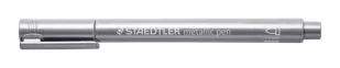 Marker metaliczny M srebrny (10szt) STAEDTLER - Długopisy - miniaturka - grafika 1