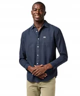 Koszule męskie - Koszula Wrangler 1 PKT SHIRT 112362751 Dark Navy S - miniaturka - grafika 1