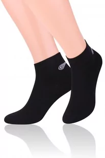 SKARPETY STEVEN 046 (kolor jeans, rozmiar 41-43) - Skarpetki męskie - miniaturka - grafika 1