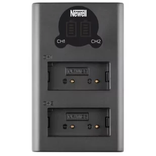 Newell Ładowarka do aparatu Ładowarka dwukanałowa DL-USB-C do akumulatorów NP-W126 NL2110 - Ładowarki do aparatów dedykowane - miniaturka - grafika 1