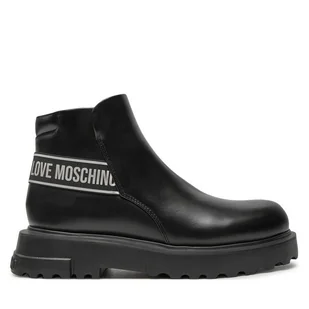 Botki LOVE MOSCHINO JA21024G1LIA0000 Czarny - Botki damskie - miniaturka - grafika 1