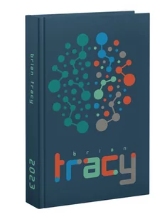 Kalendarz książkowy 2023, Brian Tracy, niebieski - Kalendarze - miniaturka - grafika 1