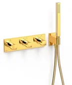 Baterie umywalkowe - Bateria podtynkowa TRES B-system 24-K Złoto 30725401OR - miniaturka - grafika 1