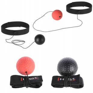 Boxing Fight Reflex Ball Refleksówka Zestaw X2 - Gruszki treningowe - miniaturka - grafika 1