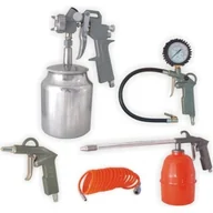 Narzędzia warsztatowe - Dedra Komplet 5szt akcesorii pneumatycznych A533010 Dom001362 - miniaturka - grafika 1