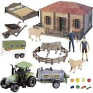 Figurki dla dzieci - Zestaw farma domek rolnika DIY - miniaturka - grafika 1