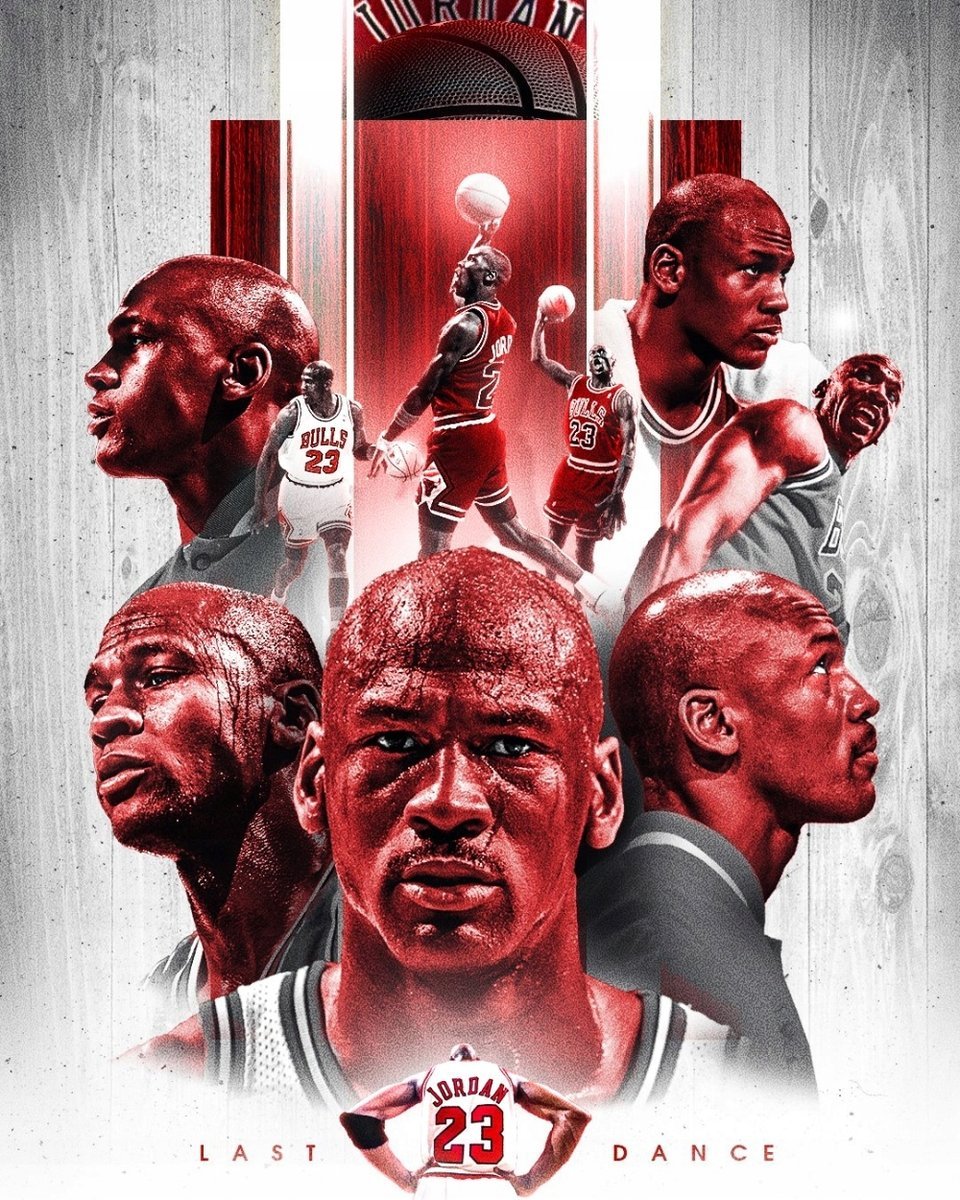 PODKŁADKA POD MYSZ Nadruk 22x18 cm Michael Jordan Chicago Bulls Prezent