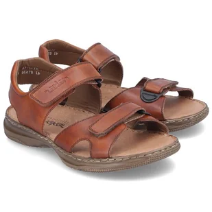 Sandały męskie Rieker 21461-24 BROWN R.43 - Sandały męskie - miniaturka - grafika 1