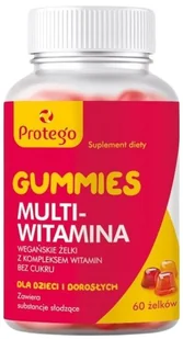 Salvum, Protego GummieS Multiwitamina, 60 żelków - Witaminy i minerały - miniaturka - grafika 1