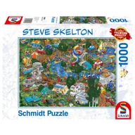 Puzzle - Schmidt Puzzle PQ 1000 Steve Skeleton Rzucić wszystko G3 - - miniaturka - grafika 1