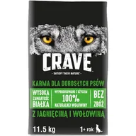 Sucha karma dla psów - Crave Adult jagnięcina i wołowina 11,5 kg - miniaturka - grafika 1