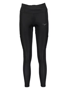 Spodnie sportowe damskie - Mizuno Legginsy sportowe "2Loop" w kolorze czarnym - grafika 1