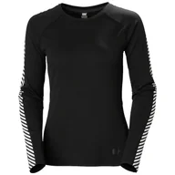 Bluzy sportowe damskie - Bluza damska Helly Hansen lifa active stripe crew - miniaturka - grafika 1