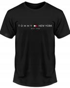 Koszulka męska TOMMY NEW YORK EST.1985 czarna T-shirt męski