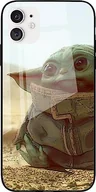 Etui i futerały do telefonów - ERT GROUP etui na telefon Apple Iphone 13 MINI, case oryginalny i oficjalnie licencjonowany przez Star Wars, wzór Baby Yoda 003, wykonany z hartowanego szkła, etui ochronne - miniaturka - grafika 1