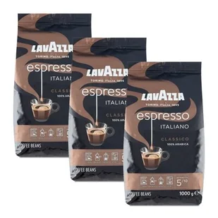 Kawa ziarnista LAVAZZA Espresso Classico 3 x 1 kg - Kawa - miniaturka - grafika 1